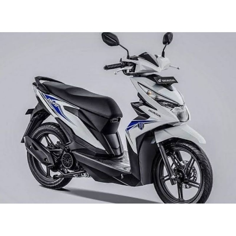 REFLEKTOR LAMPU DEPAN | MIKA KACA LAMPU SEPEDA MOTOR HONDA BEAT DELUXE / BEAT STREET 2020 + LED
