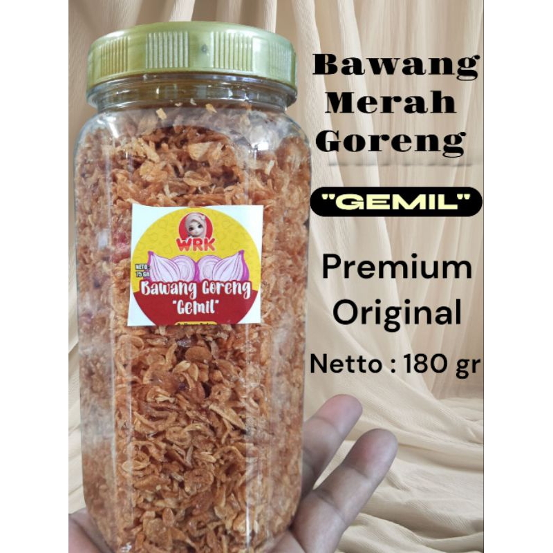 

Bawang Merah Goreng /Brambang *GEMIL*