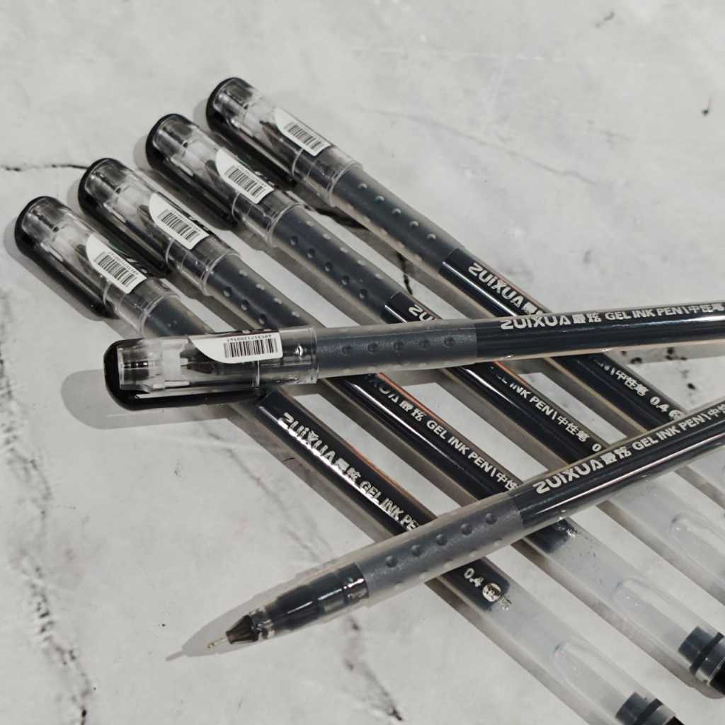 

Azka_Niam ECER ( SATUAN ) New Gel Pulpen Gel Pen Zuixua / Van-Art 0.4 mm