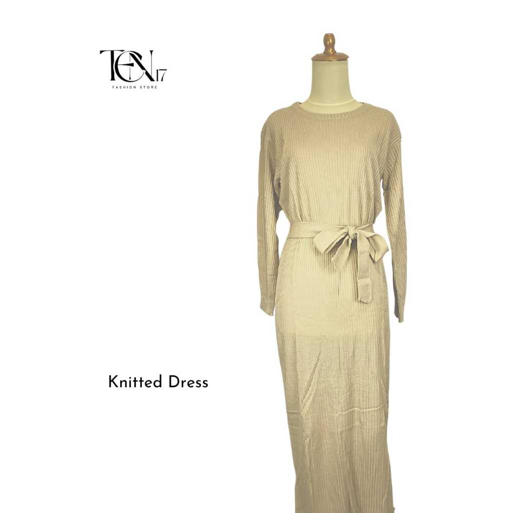 Cardigan Dress Rajut