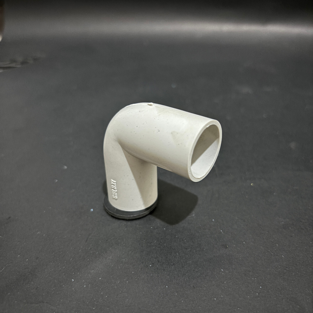 Knee Pipa Listrik PVC 20mm / Sambungan Elbow Pipa Listrik Conduit 20mm