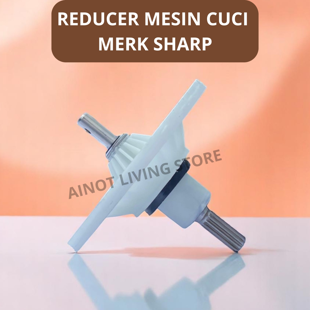 [ALS]Reducer Gearbox Mesin Cuci Sharp Tipe Tipis - Kompatibel AS Kotak Reducer Sharp AS Kotak & Gear