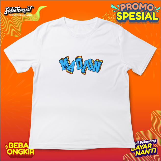 Kaos-Tshirt Madiun Kota Gadis Kota Pendekar