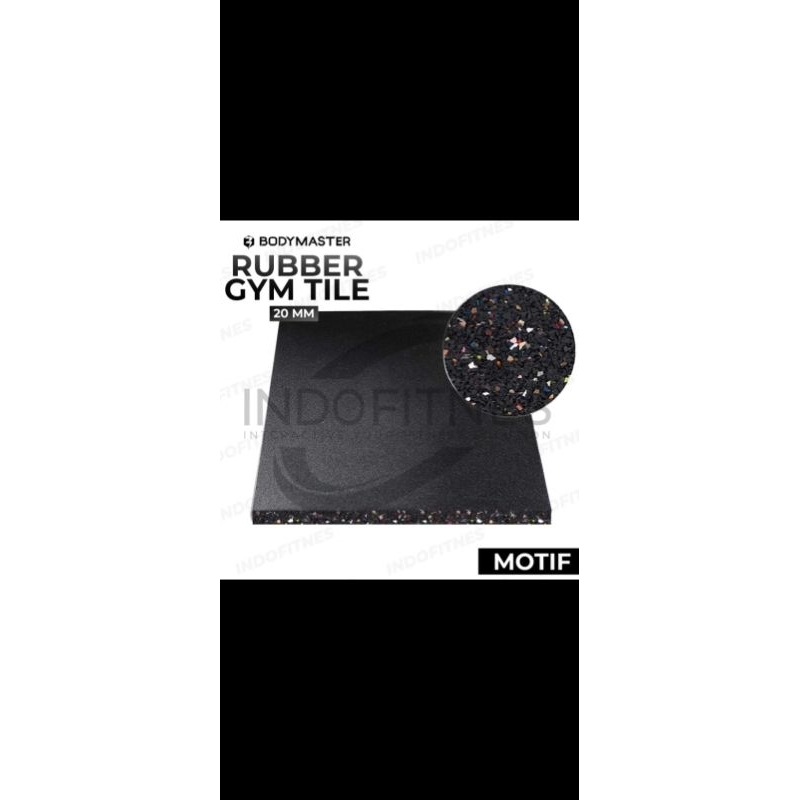 matras lantai fitnes gym mat rubber karet