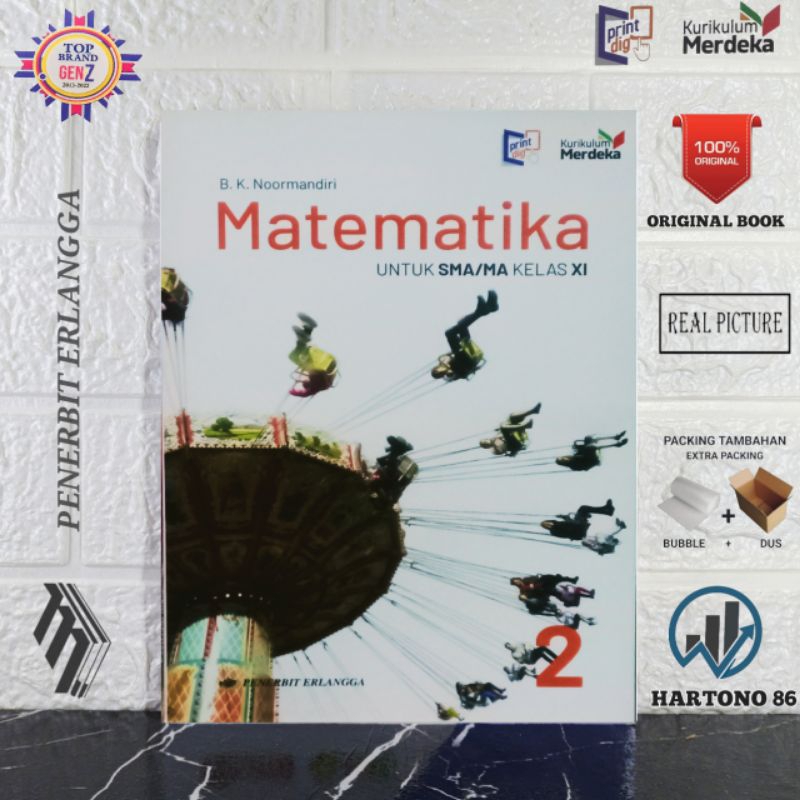 Buku MATEMATIKA erlangga SMA/MA kelas 11 kurikulum merdeka