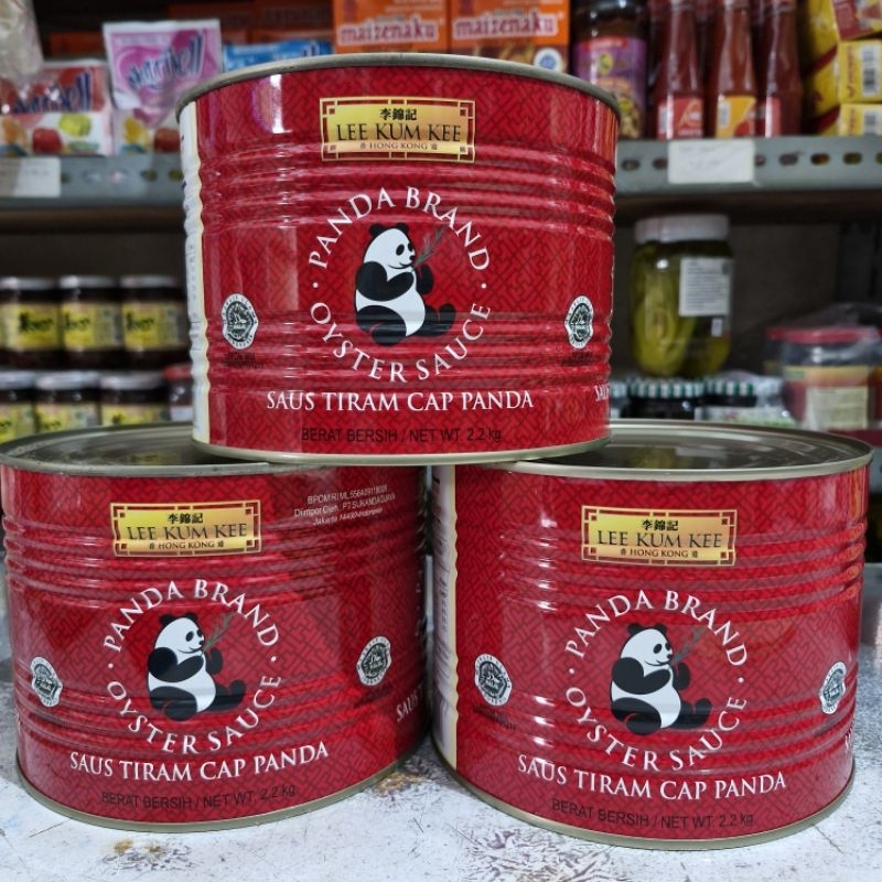 

LKK saus tiram KALENG cap panda / oyster sauce / LEE KUM KEE 2,2 kg / HAO JIU / HAOJIU