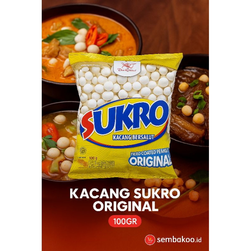 

Sukro Kacang Bersalut Original 100gr – Camilan Renyah Gurih Dua Kelinci | Snack Kacang Terlaris