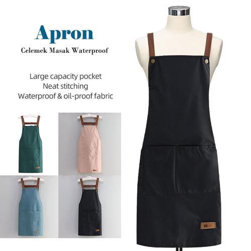 Celemek Barista/ Celemek Waterproof/ Celemek Apron