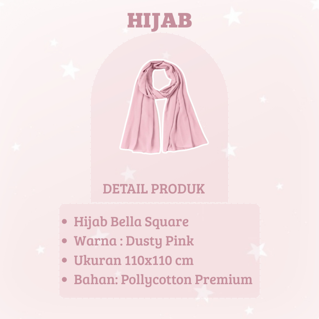 FREE ONGKIR ONE SET WANITA KEKINIAN (CARDIGAN RAJUT PINK INNER DRESS RAMPEL PUTIH HIJAB DUSTY PINK)