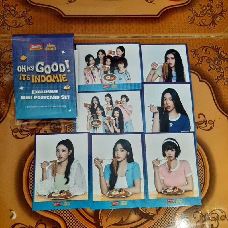 postcard new jeans exlusive indomie