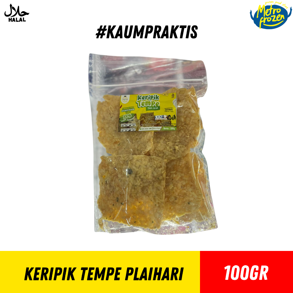

Keripik Tempe Crispy Pelaihari 100gr
