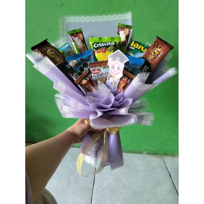 Bucket tupper wisuda Snack/cocok untuk wisuda anak TK/Sd