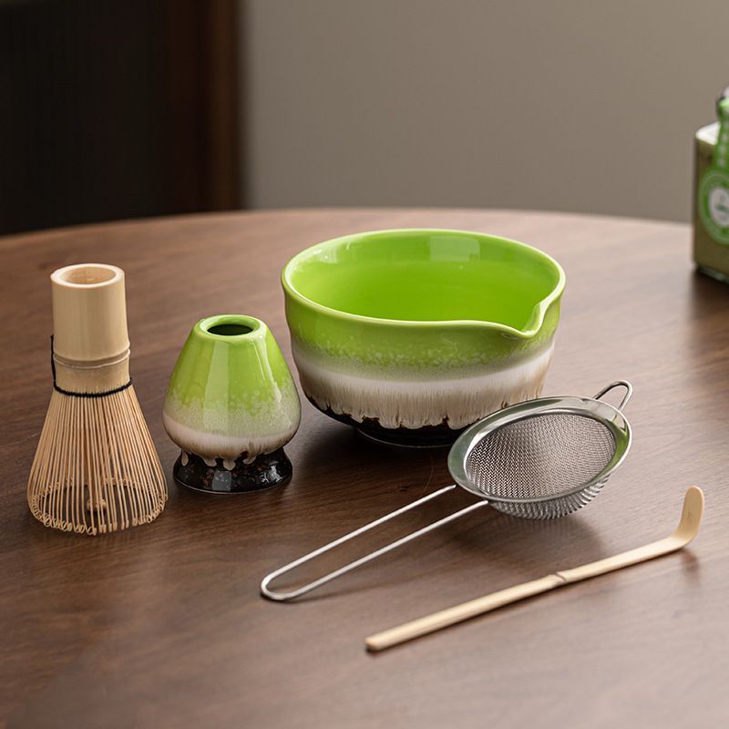 

Seduh Pertama - Matcha Tea Set 5 in 1 Keramik Gaya Jepang Aesthetic