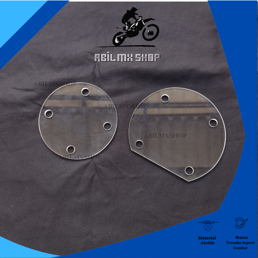 MIKA AKRILIK TUTUP COVER KALTER BLOK MESIN KAWASAKI NINJA R RR SS COVER PELINDUNG TUTUP MESIN MOTOR 