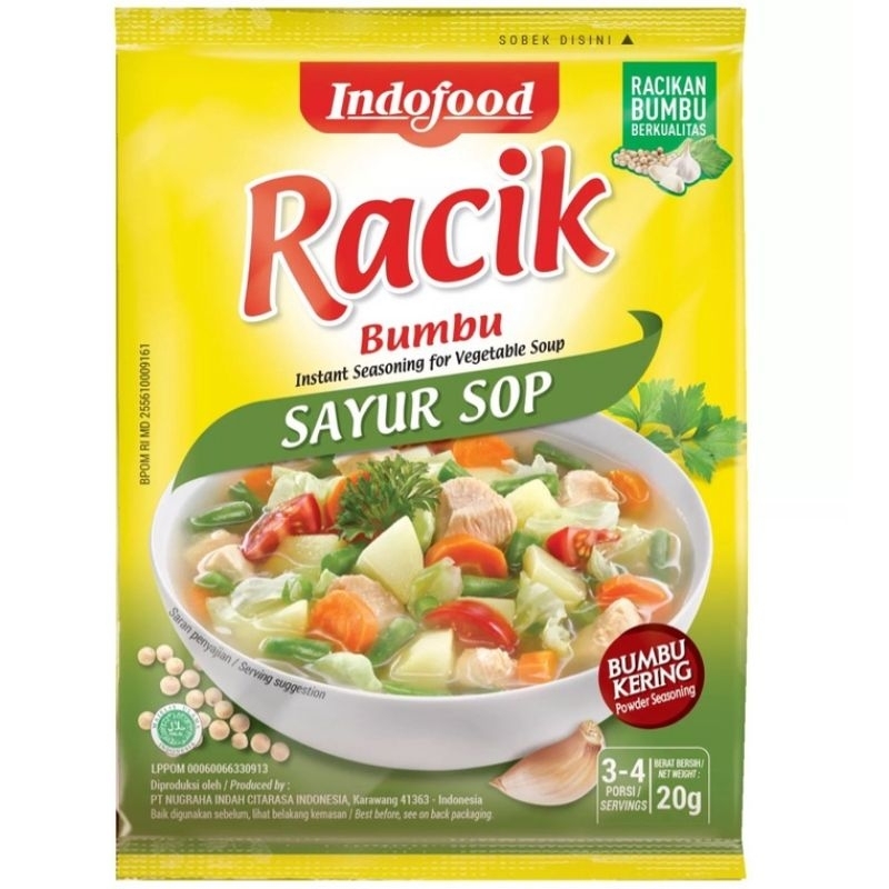 

Racik Sayur Sop