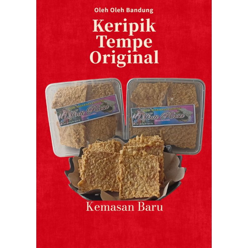 

Best Seller Tempe Asin Original 250gr Oleh Oleh Bandung