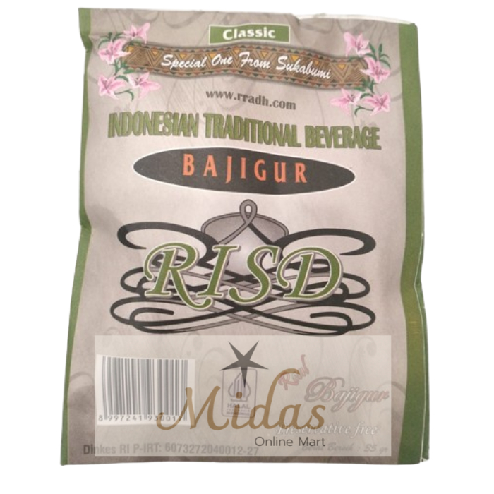 

RISD Wedang Bajigur - 35 Gram