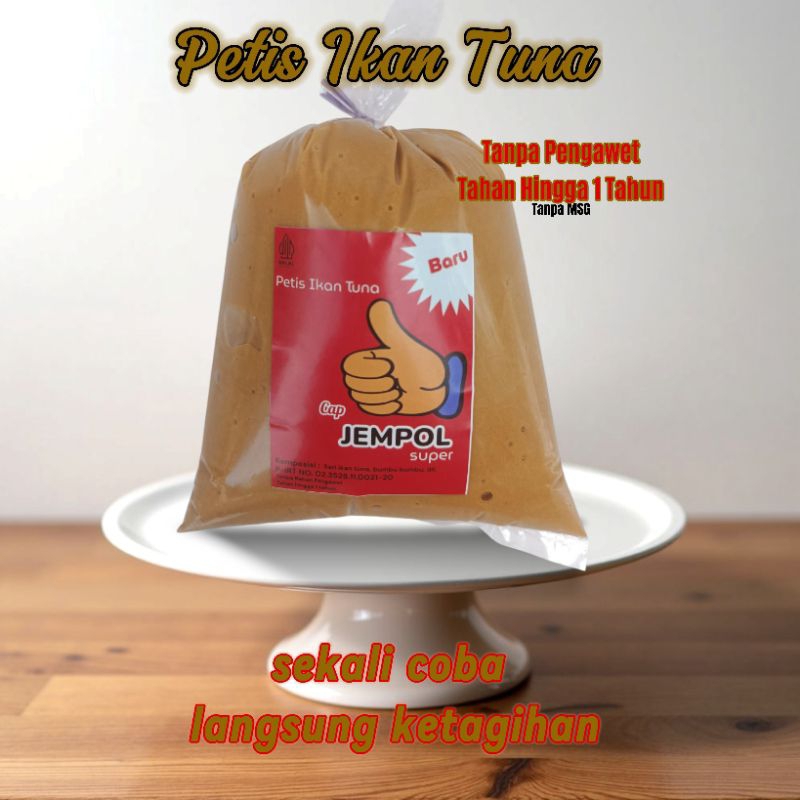 

petis madura asli (ikan tuna ) super cap jempol tanpa campuran
