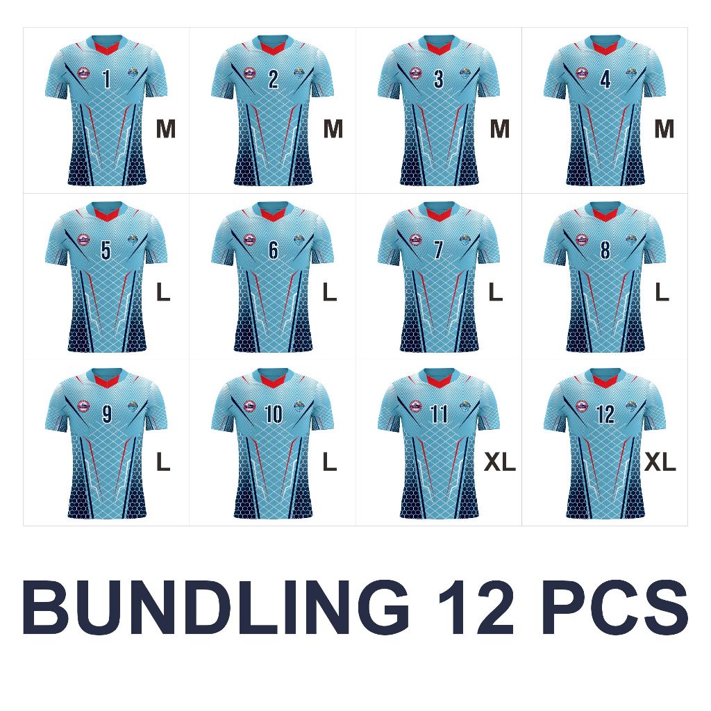 JERSEY VOLLY 1 TEAM 12 PCS, JERSEY VOLLY DRYFIT, JERSEY VOLLY KERAH V, JERSEY VOLLY PREMIUM