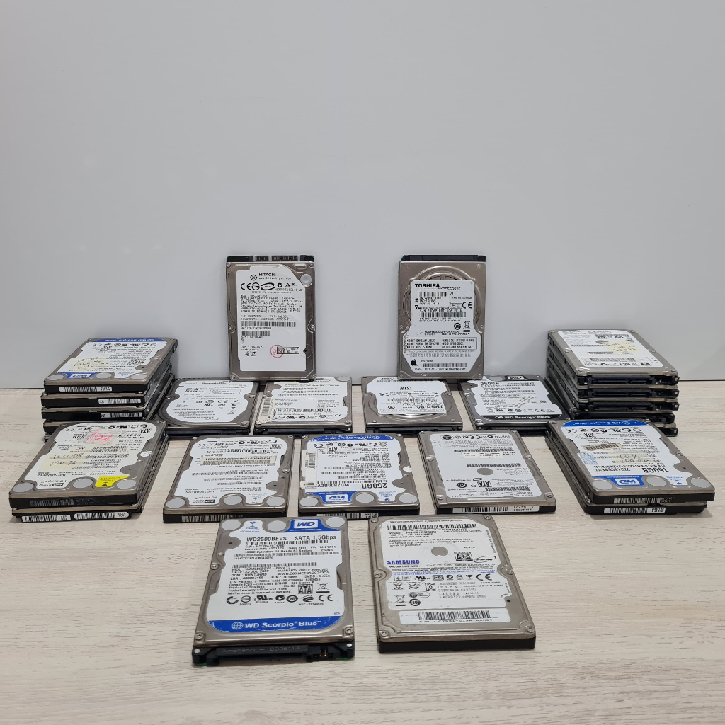 HardDisk Laptop 2.5 inch 500GB | 320GB | 250GB | 160GB - HDD Internal 2.5" Second Original Cabutan L