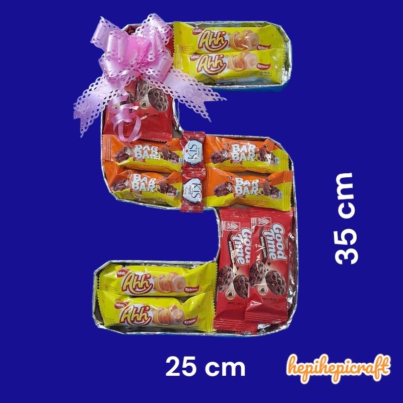 

KADO SNACK HURUF INISIAL UNIK