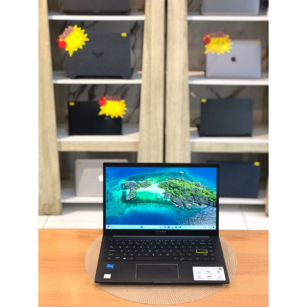 ASUS VIVOBOOK 14 | INTEL CORE i3-1135G4 | 8 GB | SSD 512 GB | GARANSI