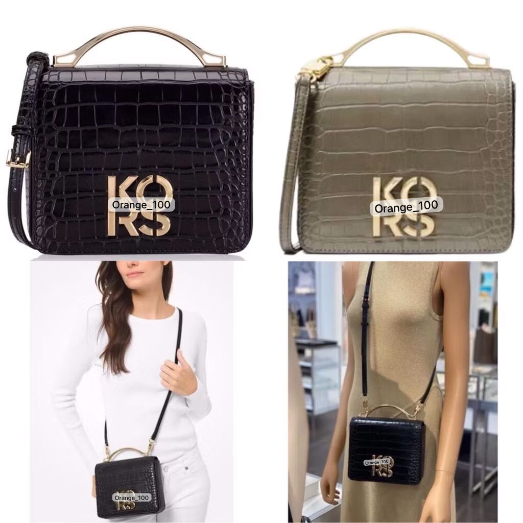 TAS WANITA MK SMALL CROCODILE EMBOSSED CROSSBODY ORIGINAL