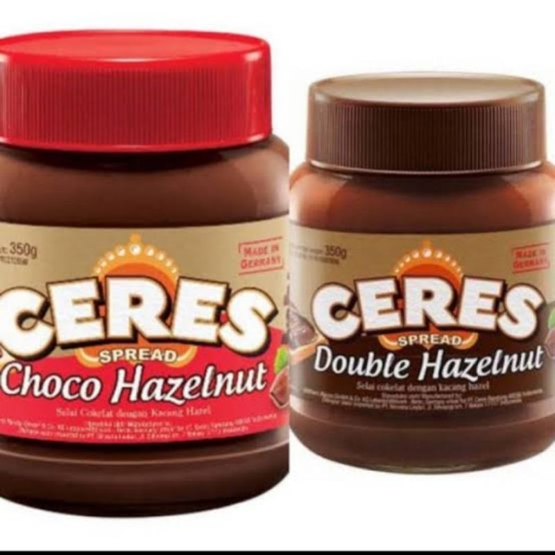 Ceres Spread Selai Coklat Ceres Double Hazelnut / Choco Hazelnut 350gr