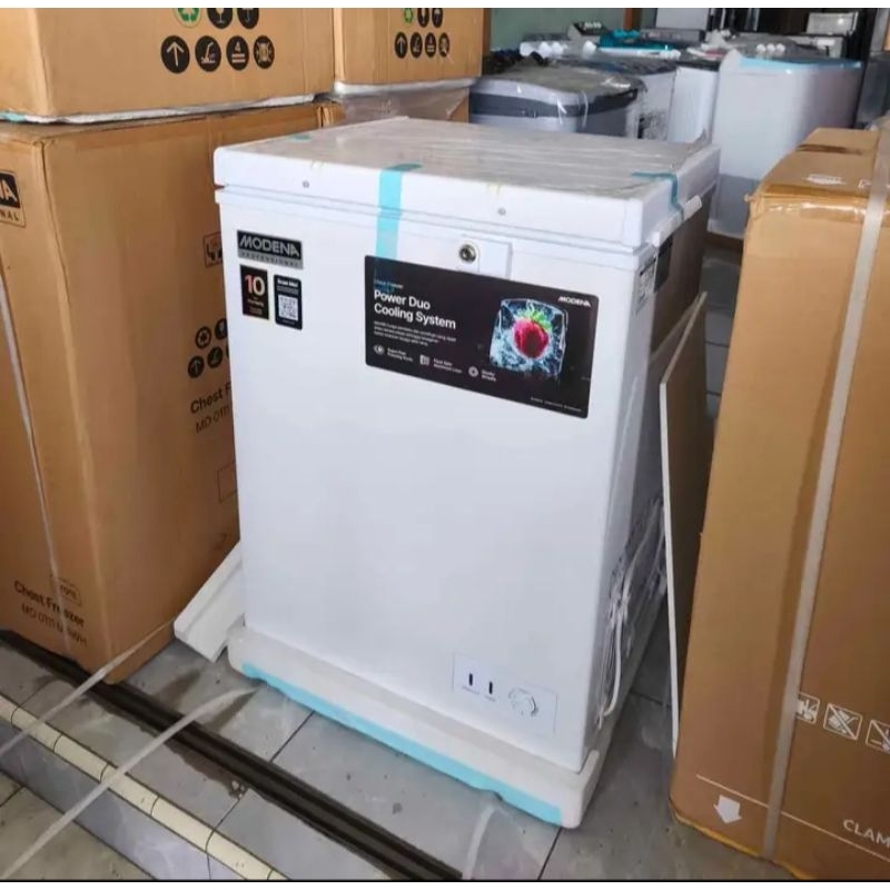 Chest Freezer Modena MD-0106W | Cooler box MD0106W MD0106 0106 W 105L