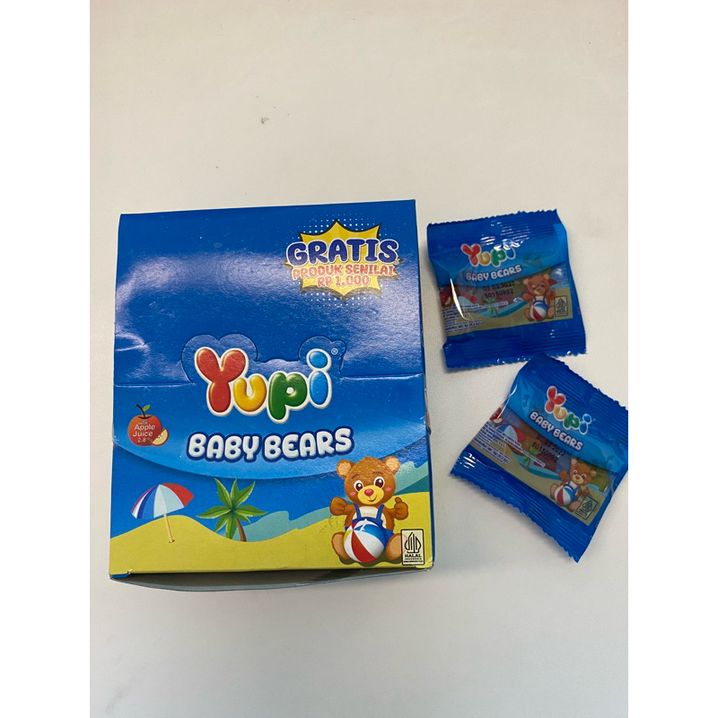 

Yupi Baby Bears Box isi 24pc