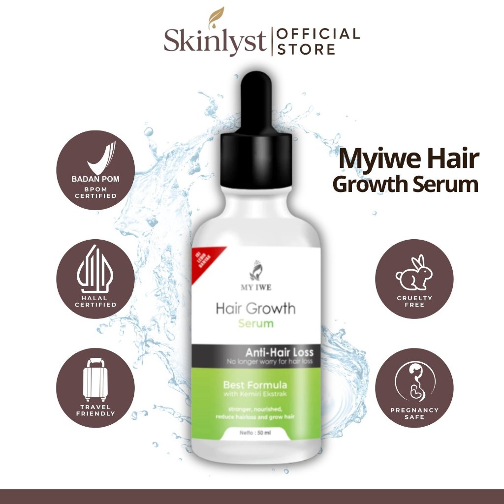 Skinlyst - MyIwe Hair Growth Serum Penumbuh Rambut 50 ml