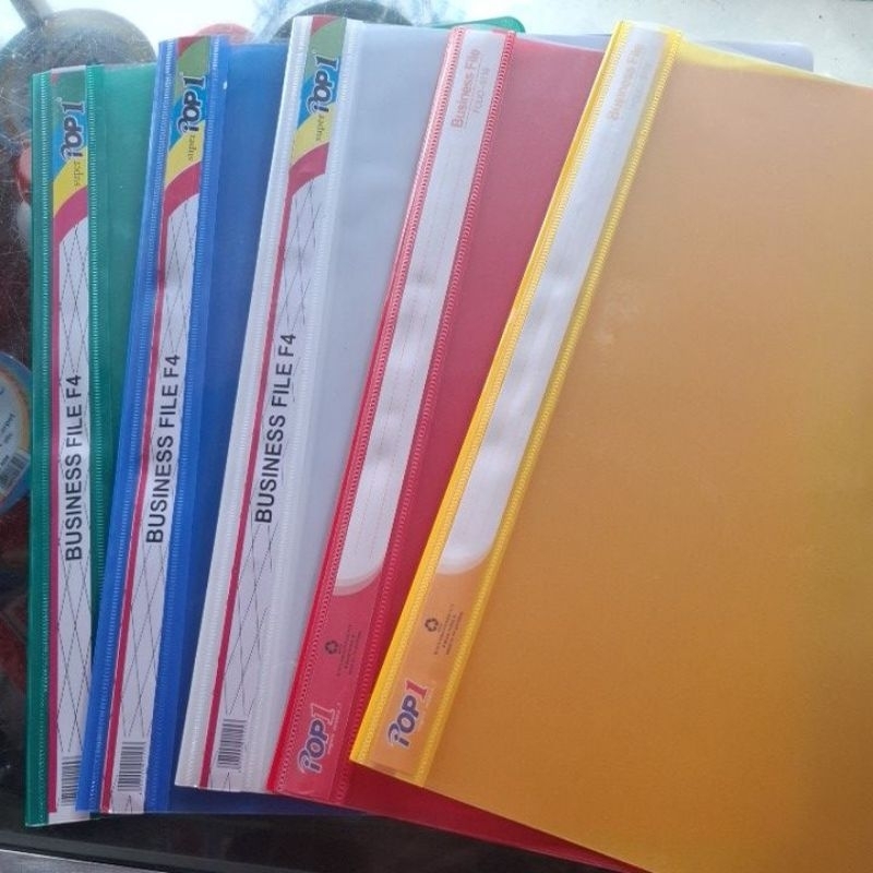 

(pcs) map acco plastik FOLIO / business file POP 1 (warna: random)