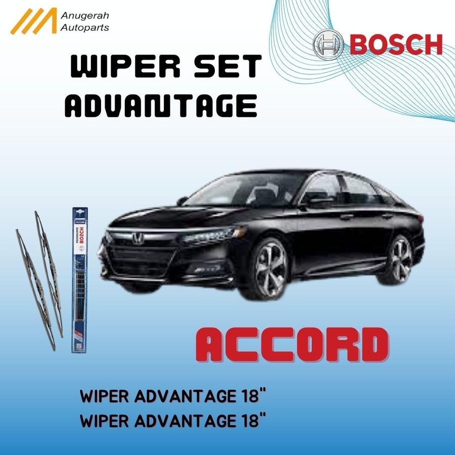 [ ANUGERAH SPAREPART ] WIPER  ADVANTAGE MOBIL HONDA ACCORD merk BOSCH