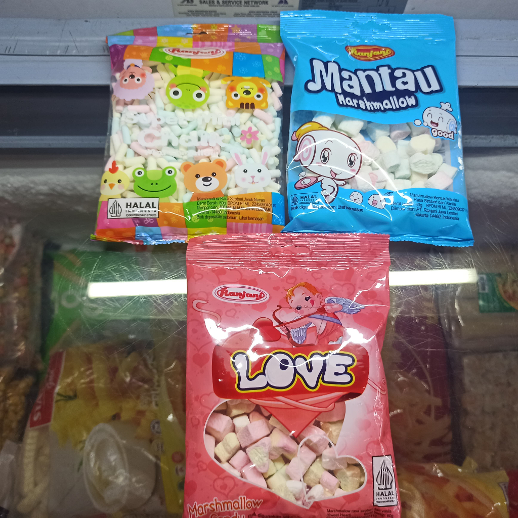 

Ranjani Marshmallow – Mantau / Love / Supermini Chalk Snack Lucu & Lembut