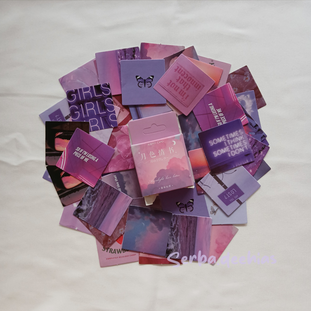 

4 PCS Stiker Aesthetic / Love Letter Stickers / Cute Stickers Dekorasi Jurnal / Diary