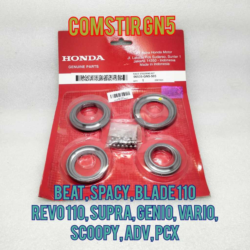 Comstir Kones Ori Honda GN5 Beat Scoopy Spacy Blade 110 Absolute Revo Fit Supra X 100 Vario 110 ESP 