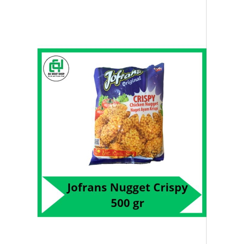 

JOFRANS CHICKEN NUGGET CRISPY 500 gr