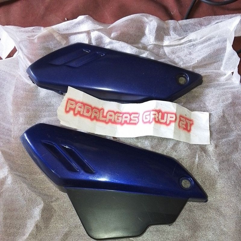 COVER AKI YAMAHA F1Z ALBINO PUTIH SET UNGU