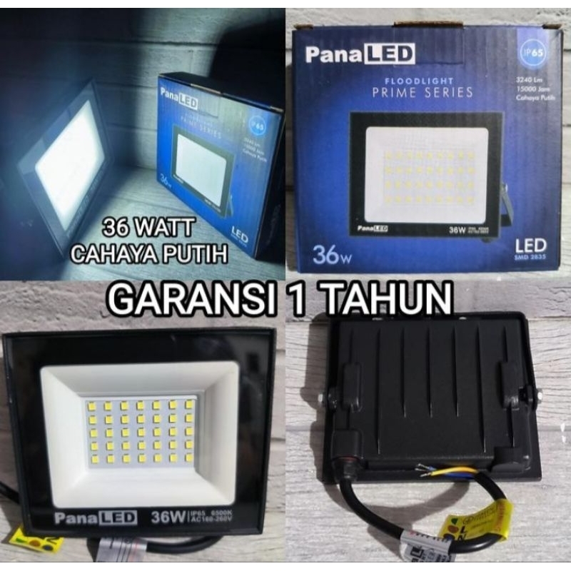 Panaled Lampu Sorot Flodlight Led 36W 36Watt Ip65 SNI