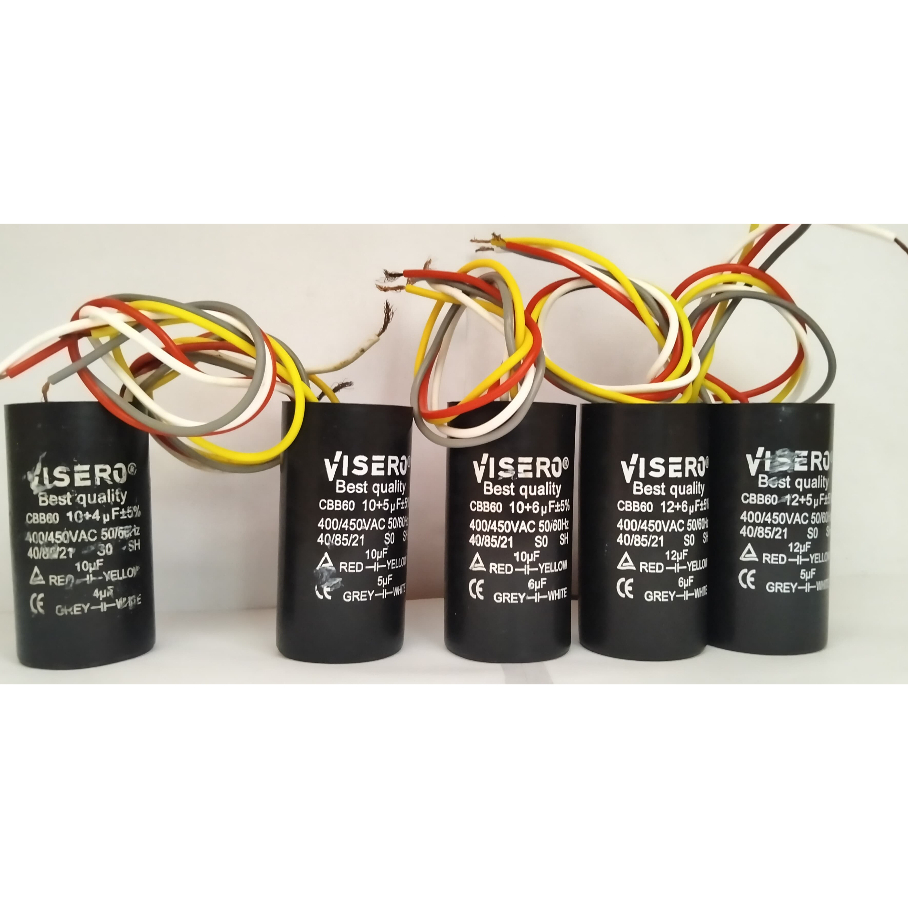 KAPASITOR MESIN CUCI MERK VISERO