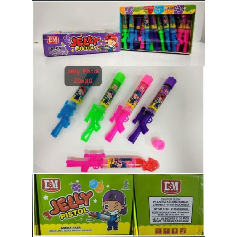 

DSM Jelly Pistol Box Isi 30pcs