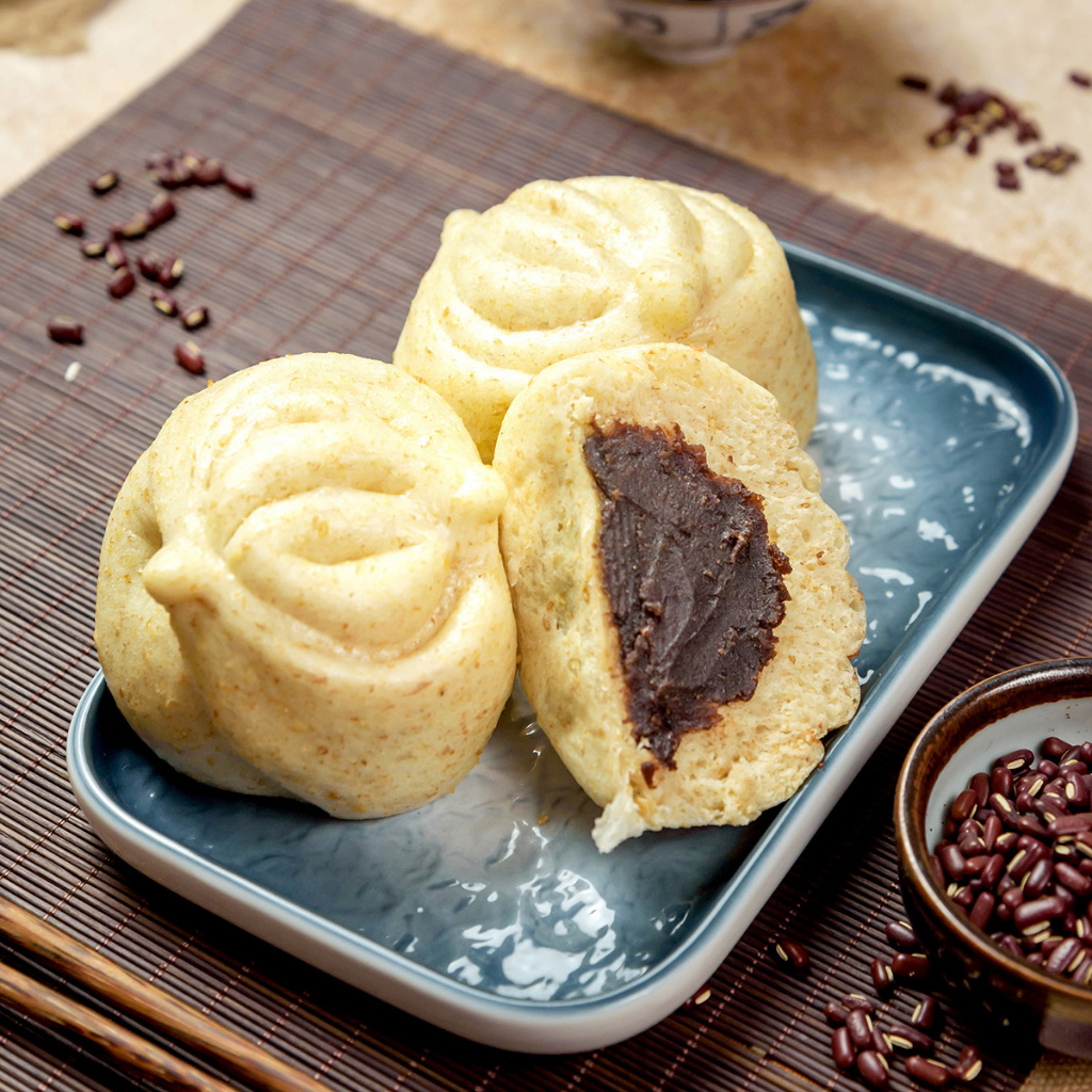 

FROZEN PAO GANDUM TAOSA RED BEAN | FRESH | DAILY PRODUCTION | HALAL | NATURAL