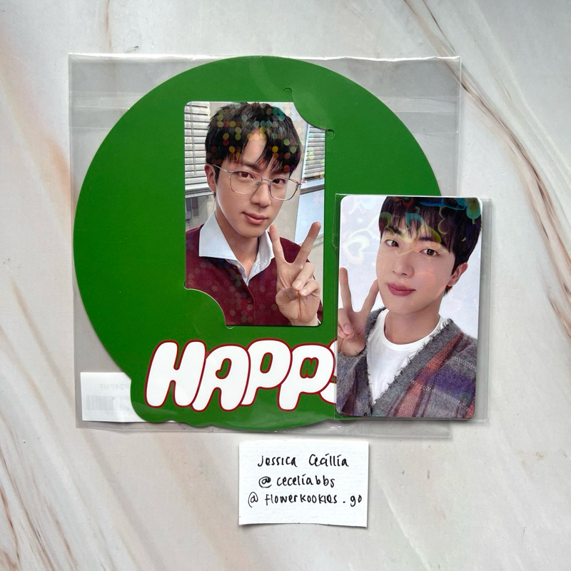 BTS JIN HAPPY JPFC POB JAPAN OFFICIAL PHOTOCARD POSTCARD