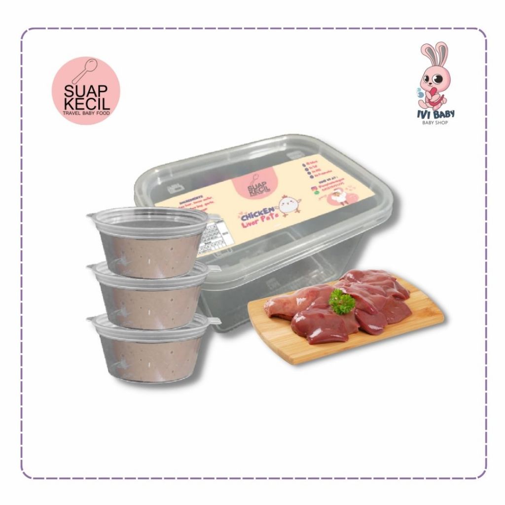 

Suap Kecil Chicken Liver Pate | Hati Ayam