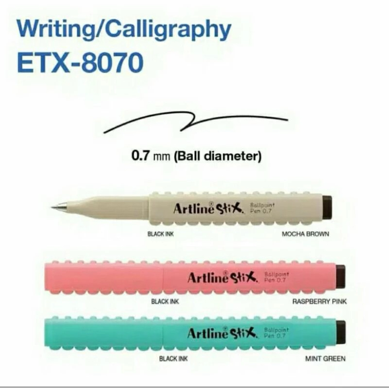 

ARTLINE BALLPOINT CALLIGRAPHY STIX 0.7mm ETX 8070
