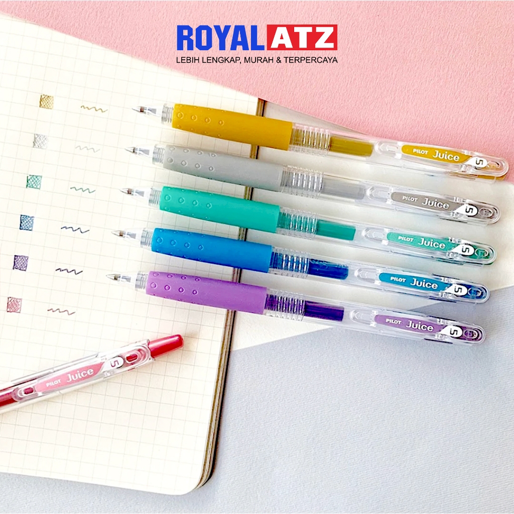 

Pulpen Gel / Gel Pen Pilot Pulpen Juice Warna-warni