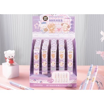 

Pen Gel Karakter Mikko / Blind Box Mikko / Bolpoin Gel Mikko / Alat Tulis Sekolah Karakter Mikko / Pulpen Mikko Cetekan / Pen Gel Mekanik Mikko / Joytop, Blind Box Gel Pen JT-695-1