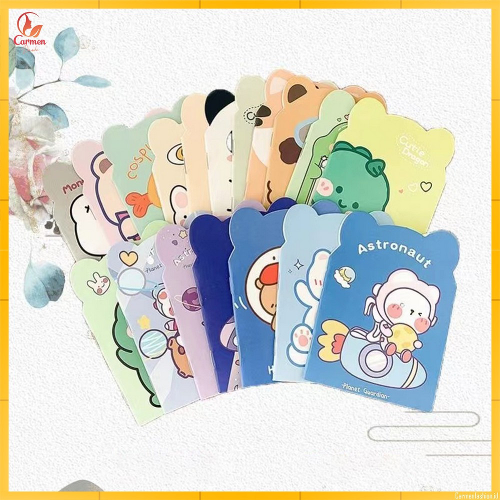 

Buku Tulis Memo Mini Karakter Kartun Lucu / Notebook Buku Catatan Kartun Berkuping Mini Book CF A40