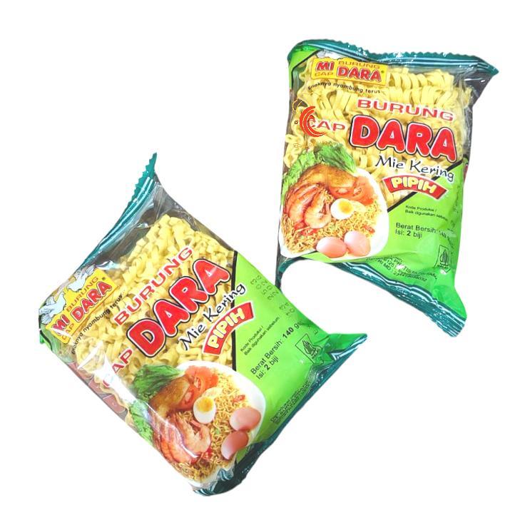 

Mi Burung Dara 140 Gr Mie Kering Pipih