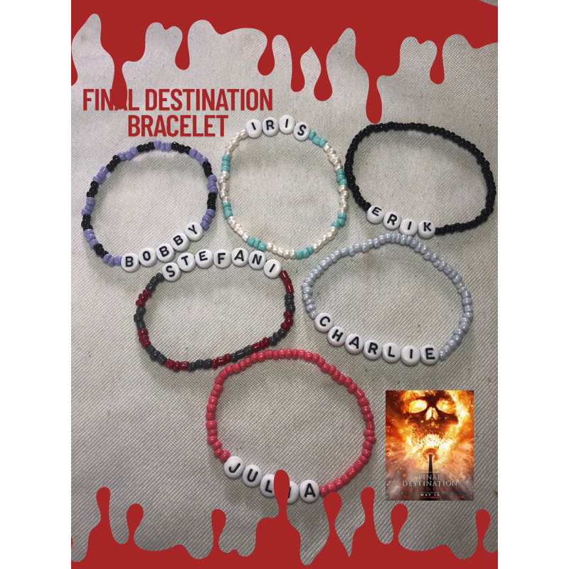 Final destination bracelet // final destination gelang